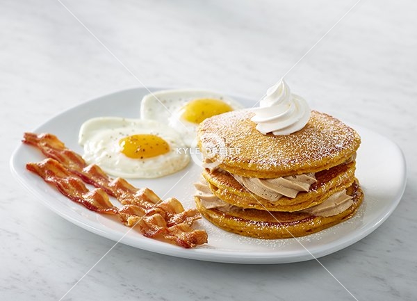Pumpkin Spice Latte Pancakes