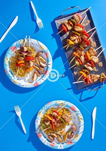 Tulip Plate Kebabs