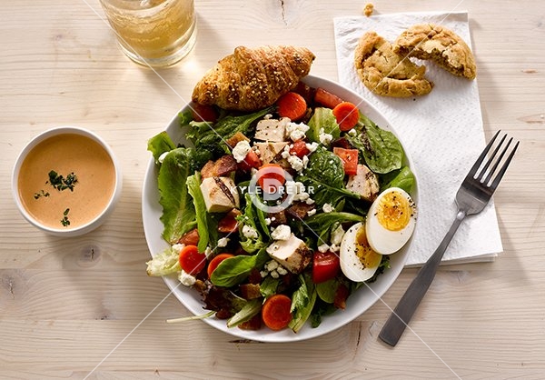 Salad with Soup