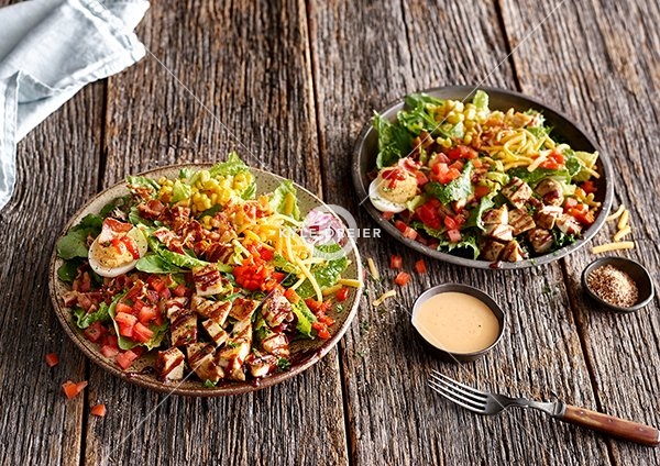 BBQ Chicken Cob Salad