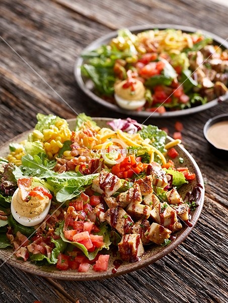 BBQ Chicken Cob Salad