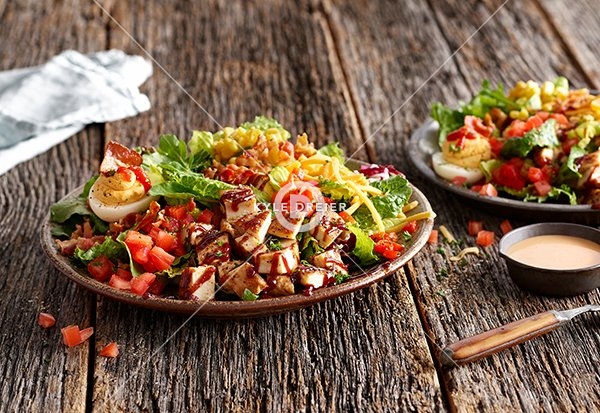 BBQ Chicken Cob Salad