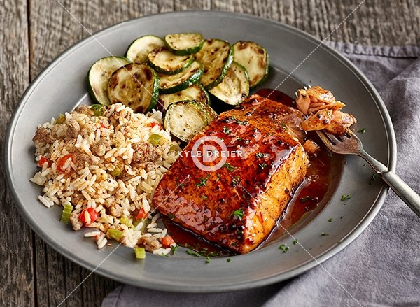 Hickory Bourbon Salmon