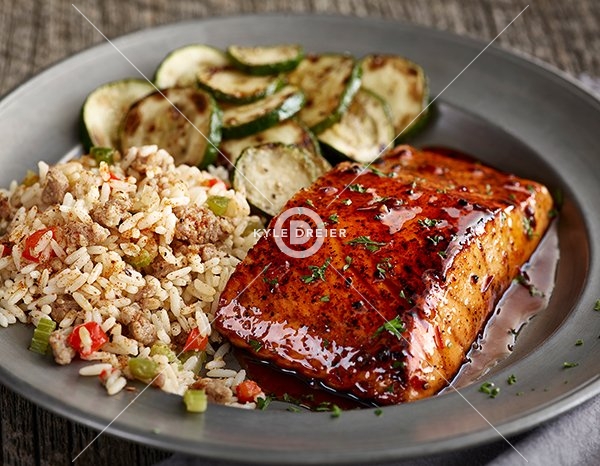 Hickory Bourbon Salmon