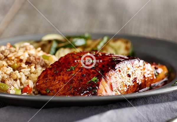Hickory Bourbon Salmon