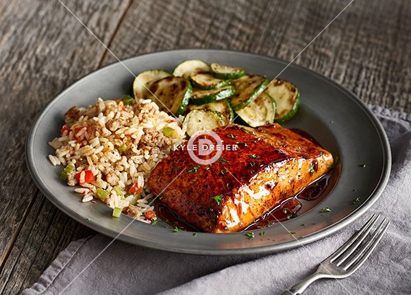 Hickory Bourbon Salmon