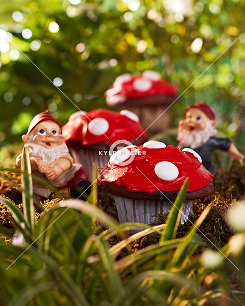 Cupcakes in the Garden