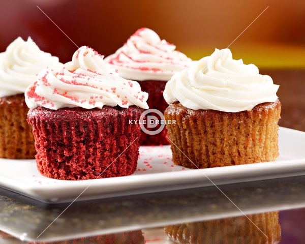 Red & Yellow Cupcakes