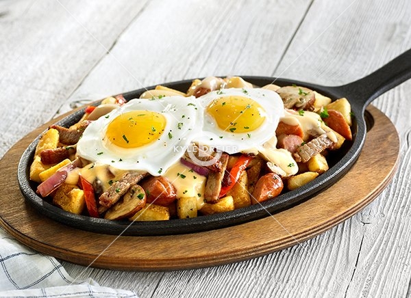Smoked Brisket Skillet