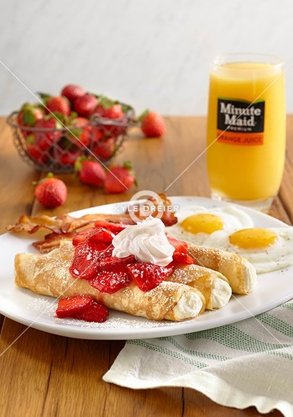 Strawberry Crepes