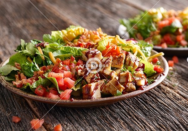 BBQ Chicken Cob Salad