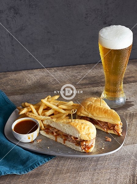 Roast Beef Dip Sandwich