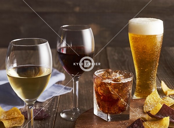 Wine Cocktails and Beer