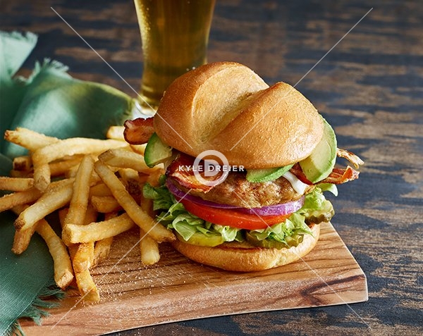 Avocado Turkey Burger