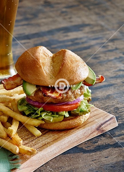 Avocado Turkey Burger