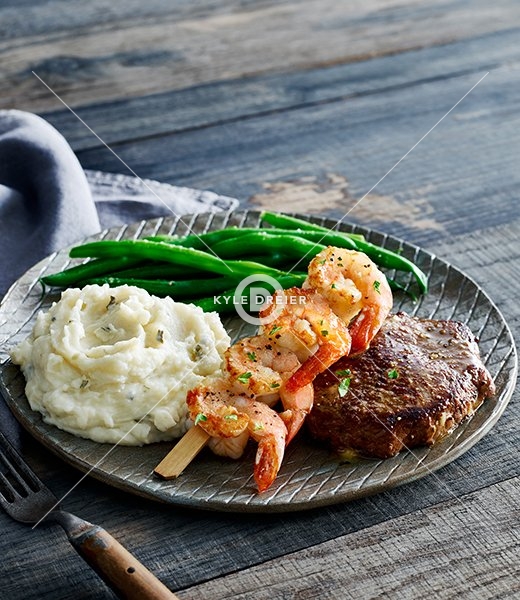 Sirloin Steak and Shrimp