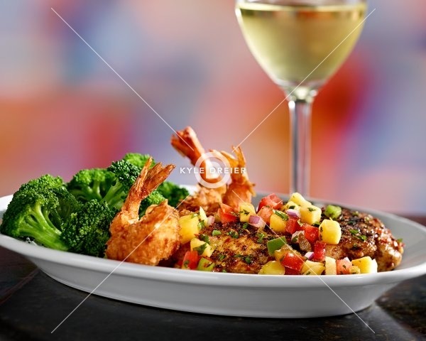 Caribbean Chicken & Shrimp