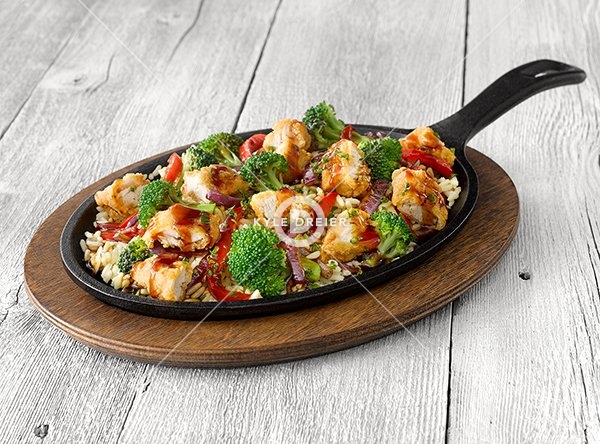 Hibachi Chicken Skillet