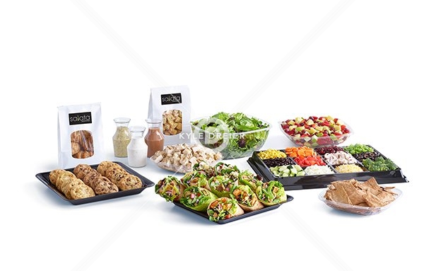 Salads, Wraps, and Cookies