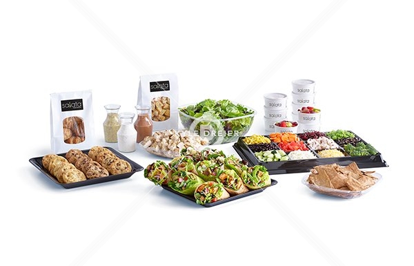 Salads, Wraps, and Cookies