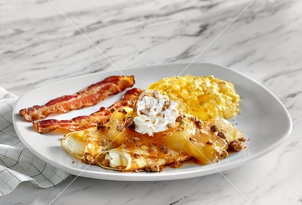 Caramel Apple Crepe