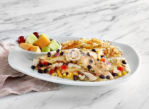 Southwest Chicken Crepe
