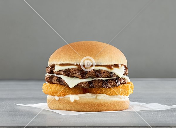 Double BBQ Cheeseburger