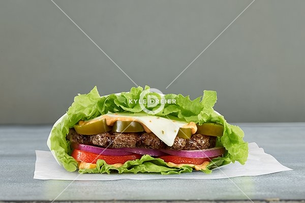 Jalapeno Thickburger Lettuce Wrap
