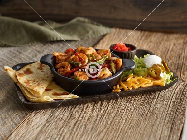 Shrimp Fajitas