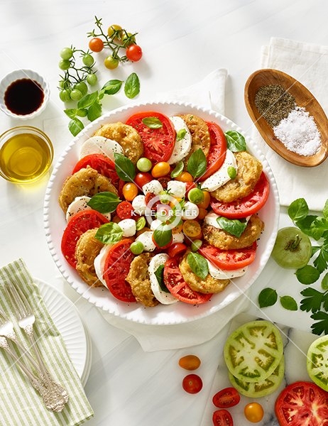Fried Green Caprise Salad