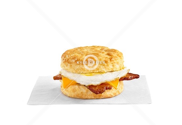 Butcher Cut and Fried Egg Biscuit
