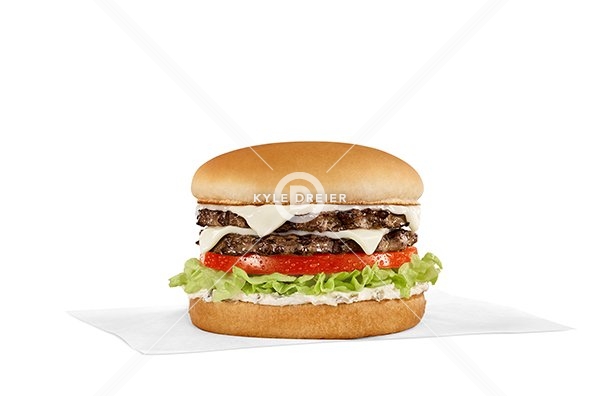 Gourmet Double Cheeseburger
