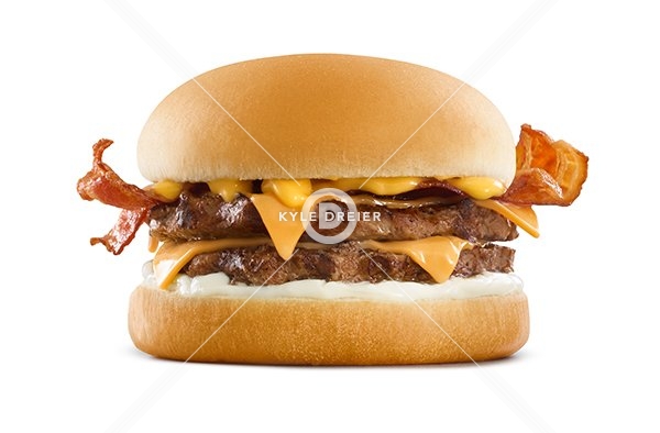 Cheesy Bacon Double Cheeseburger