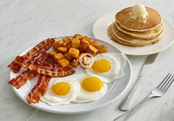 Eggs, Bacon, and Pancakes