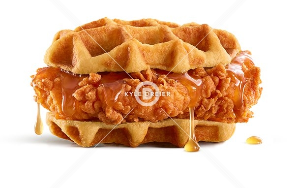 Chicken and Waffle Sandwich