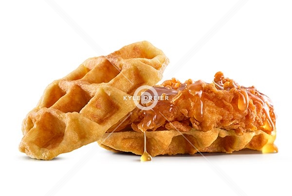Chicken and Waffle Sandwich