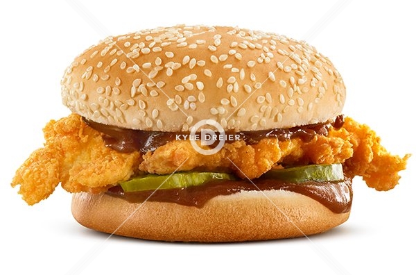 BBQ Chicken Tender Sandwich