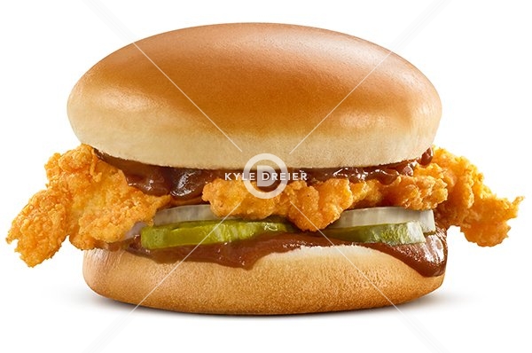 BBQ Chicken Tender Sandwich