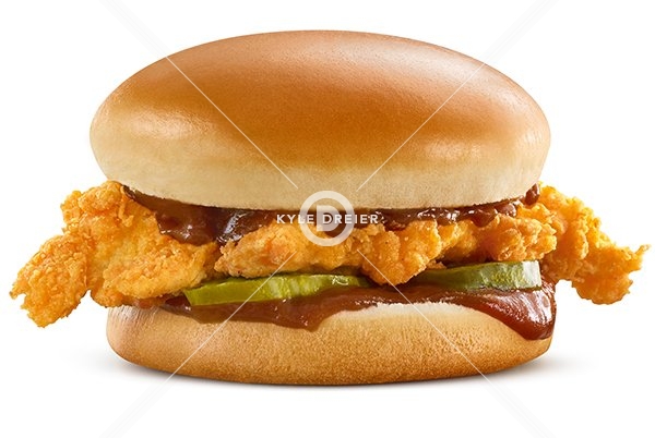 BBQ Chicken Tender Sandwich