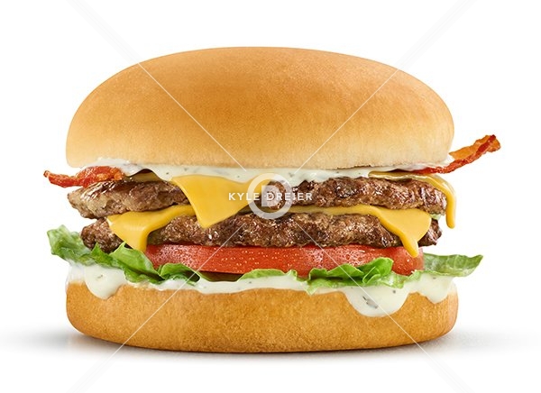 BLT Ranch Double Cheeseburger