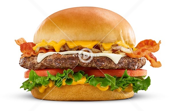 Beer Cheese Bacon Burger