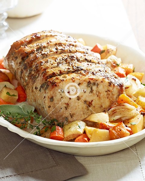 Roast with Brown Napkin