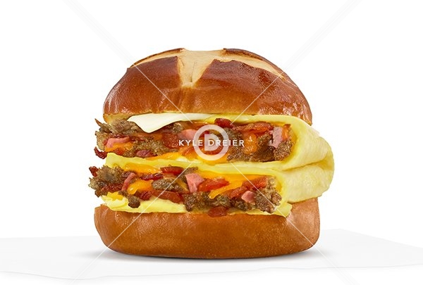 Pretzel Breakfast Sandwich
