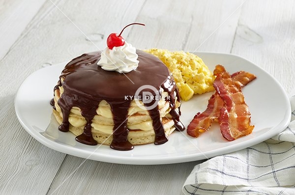 Boston Cream Pancakes