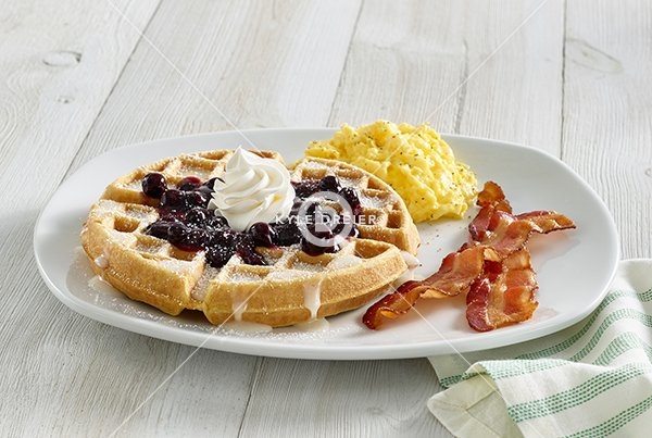 Lemon Blueberry Waffle