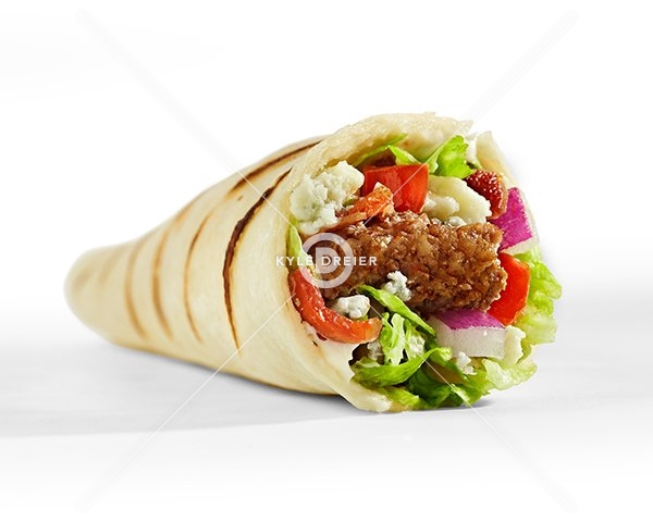 Blue Cheese Burger Wrap