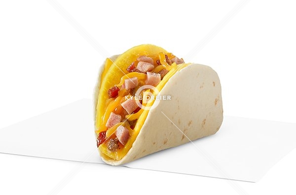 Loaded Omelette Taco