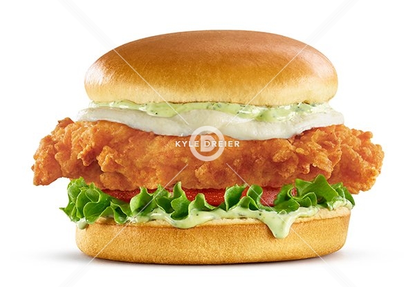 Pesto Mozzarella Chicken Sandwich