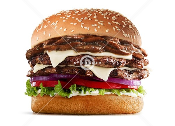 Double Portabello Burger