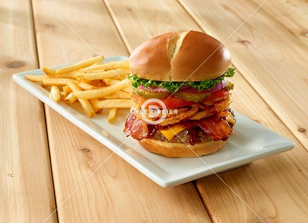 BBQ Tangler Burger